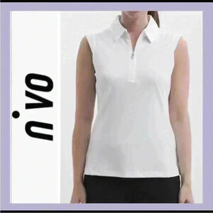 NIVO Women’s Sleeveless Golf Polo SZ XS